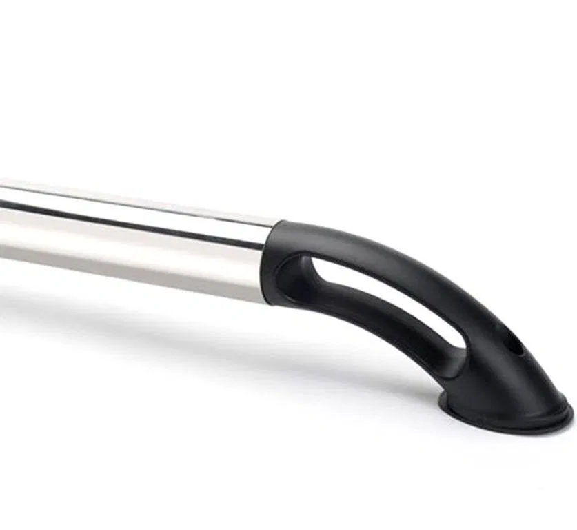 48857 – PUTCO Bed Side Rail, Direct-Fit Stake Pocket Mount Polished Stainless Steel With Built In Tie Down Not Compat...